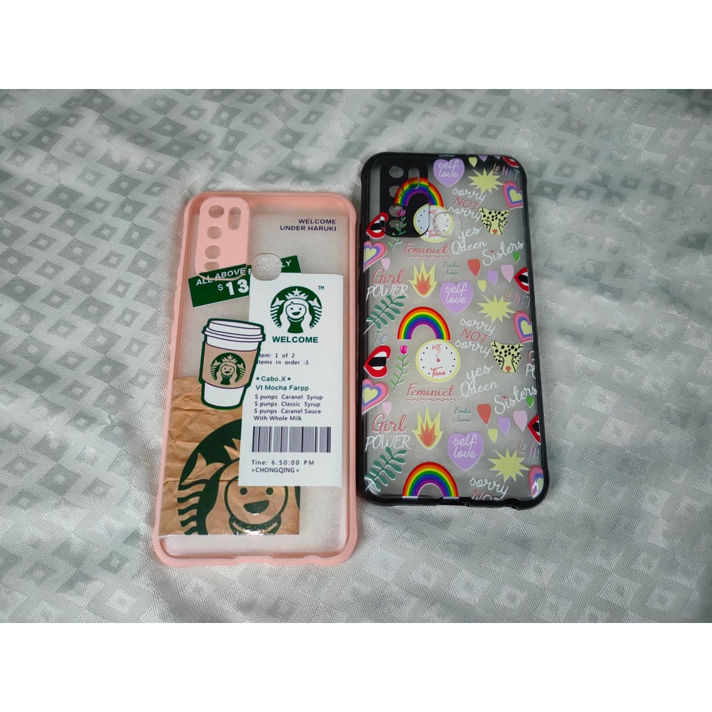 CASE MY CHOICE KARAKTER PLUS PELINDUNG CAMERA REDMI NOTE 10