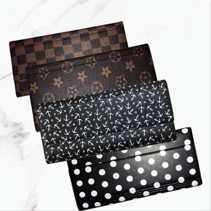 Dompet Pintar  Wallet Organizer Pengatur Keuangan Bulanan MOTIF POLKADOT JANGKAR