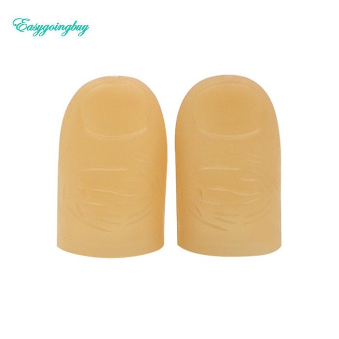 Properti Trik Sulap Mainan Jari Jempol Lampu LED Menyala  2pc