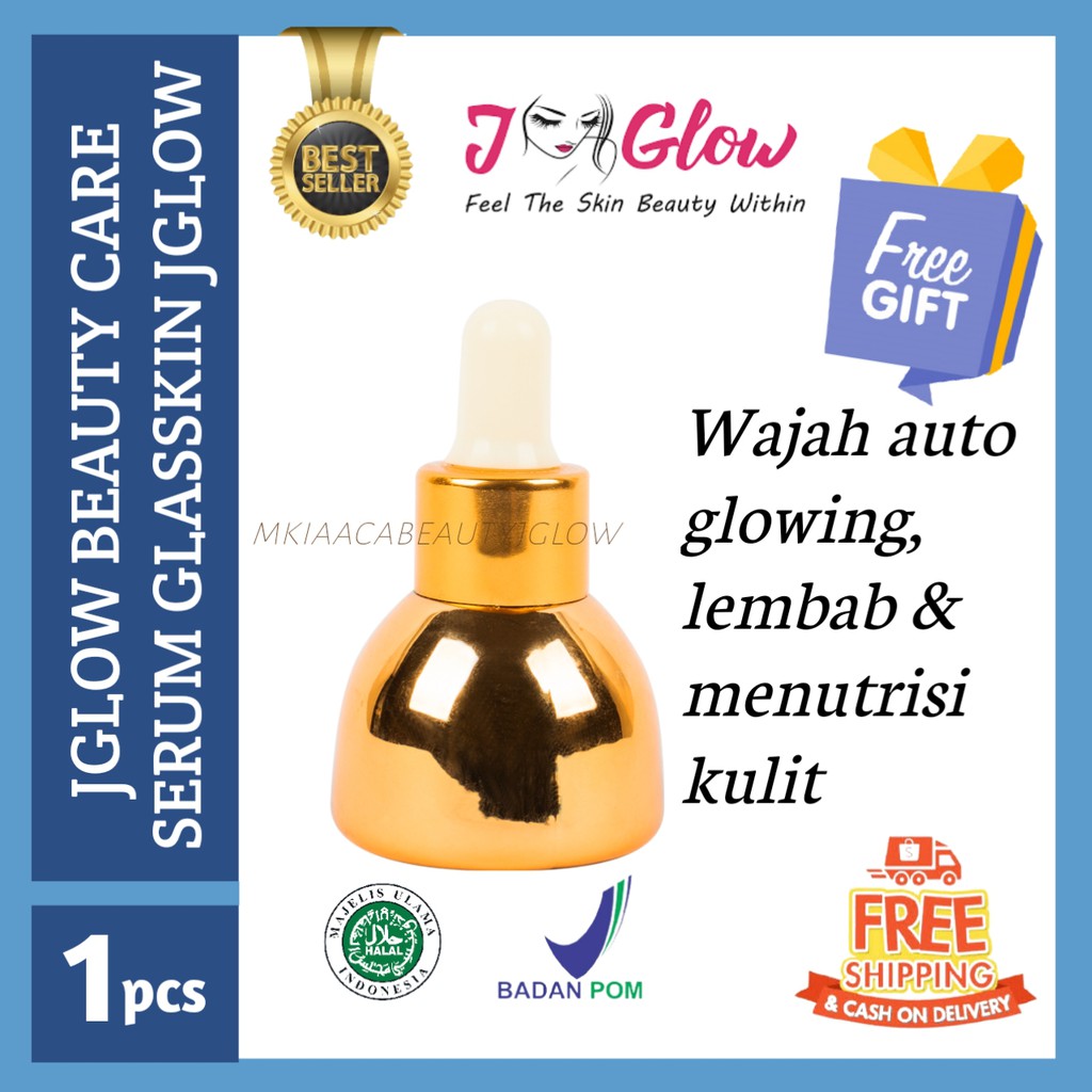 Serum Jglow Glasskin Serum Skincare Bpom Perawatan Kecantikan Perawatan Wajah