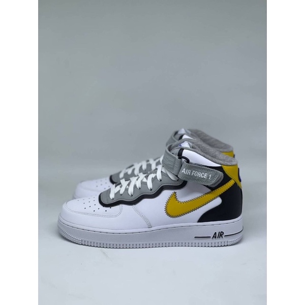 Nike Air Force 1 Mid Athletic Club White Yellow