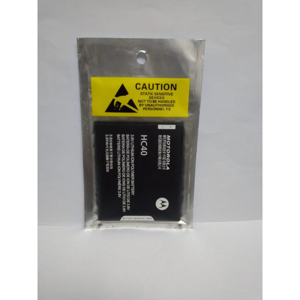 Batre Batere Battery Motorola Moto C HC40 XT1755 Original