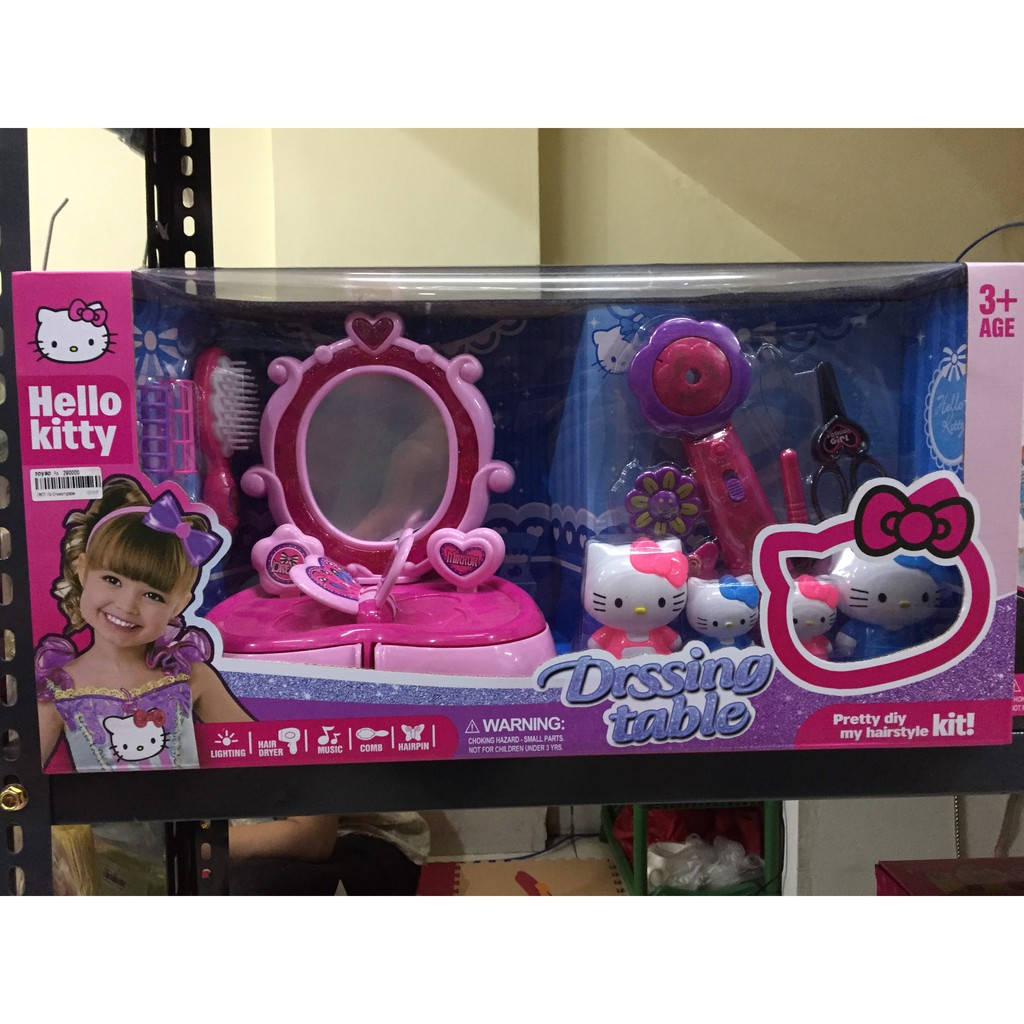 Hello Kitty Dressing Table Shopee Indonesia