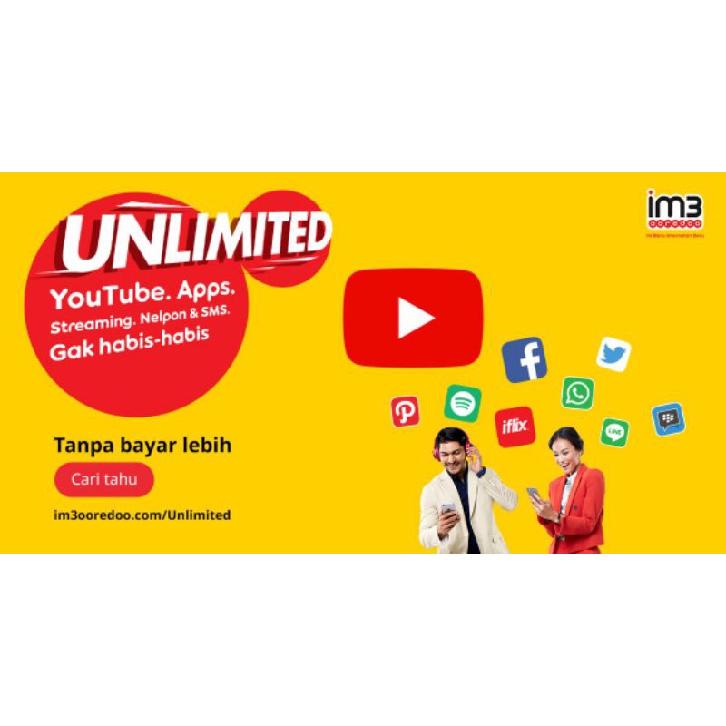INJECT KUOTA INDOSAT FREEDOM UNLIMITED TERMURAH