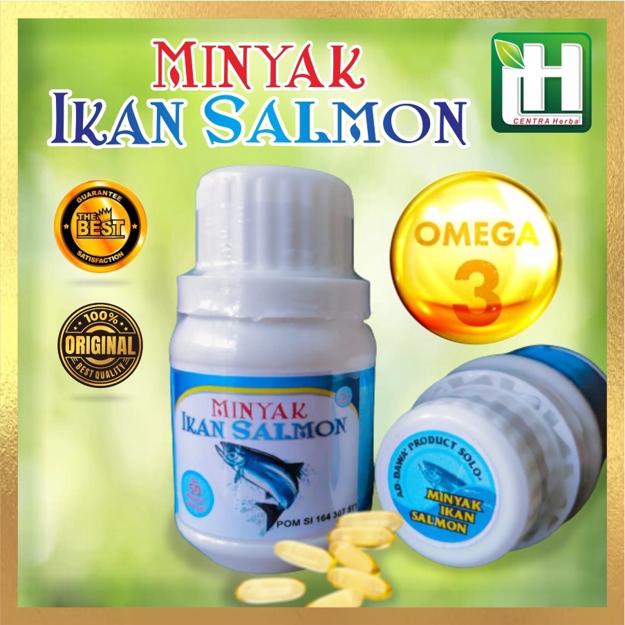 Jual Minyak Ikan Salmone Isi Kapsul Kapsul Ikan Salmon Omega Squa Salmon Fish Oil Asli