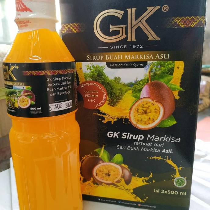 

PROMO Syrup GK markisa 500 ml x 2/MINUMAN COLLAGEN/MINUMAN YOYIC/MINUMAN DIET/MINUMAN PEMUTIH BADAN/MINUMAN KOREA/MINUMAN KEMASAN/MINUMAN KALENG/MINUMAN KOTAK/MINUMAN SEHAT HERBAL/MINUMAN SEHAT UNTUK TUBUH/MINUMAN SEHAT ORGANIC/MINUMAN SEHAT UNTUK KULIT