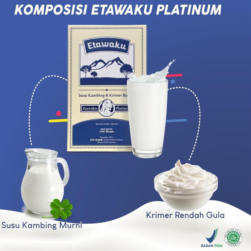 

TWC ETAWAKU PLATINUM - Susu Kambing Etawa Solusi Mengatasi Gangguan Pernapasan Asma Bronkitis Pneumo