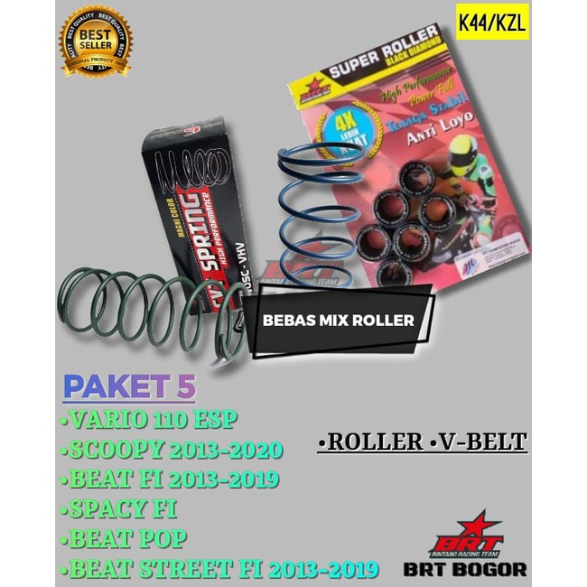 Per cvt + Roller brt Vario 110 esp scopy 2013-2020 beat 2013-2019 spacy fi beat pop Beat stret fi&amp;esp brt bogor loler roree roler per keong per cvt spring cvt brt