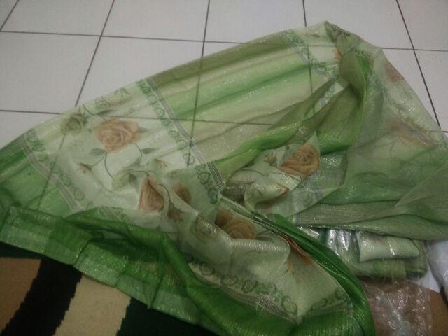 Vitrase Puring Daleman Gorden Warna Disesuaikan Hordeng Korden Gordyn Tirai