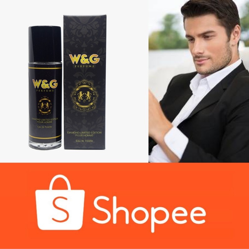 Farfum Pria Original WG ,Non Alkohol Wangi Tahan Lama Original Fregrance Soft (Halal)