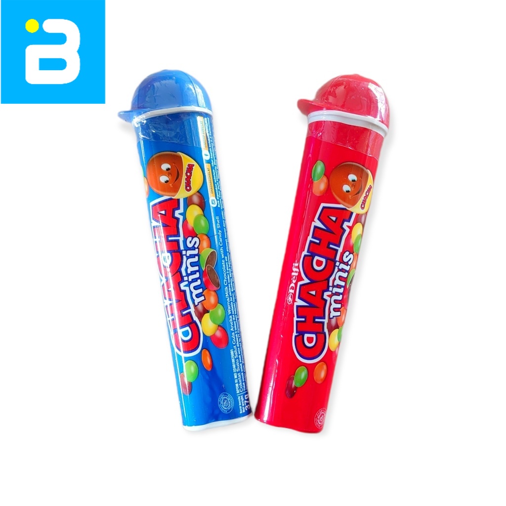 

Chacha Minis Milk Chocolate Tube 37 G