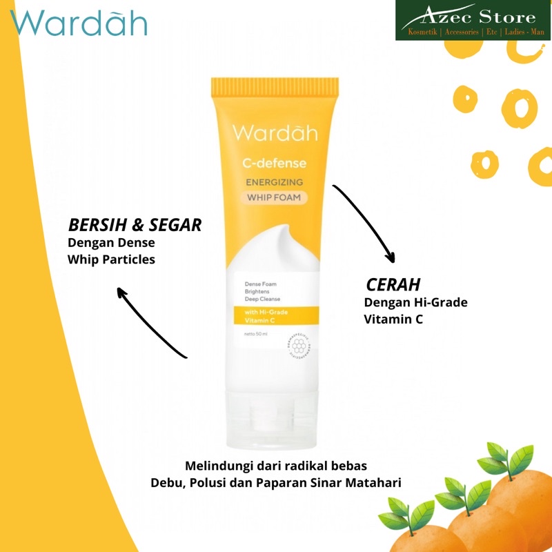 Wardah C-Defense Energizing Whip Foam