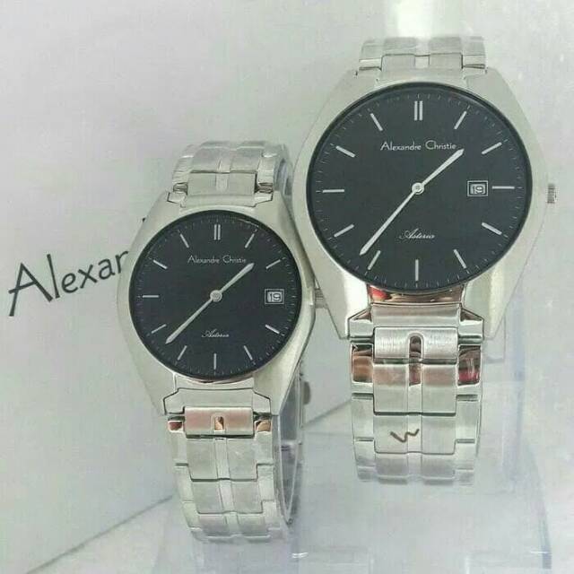 Jam Tangan Alexander Christie AC 8521 Tali Stainless Mesin Baterai Original
