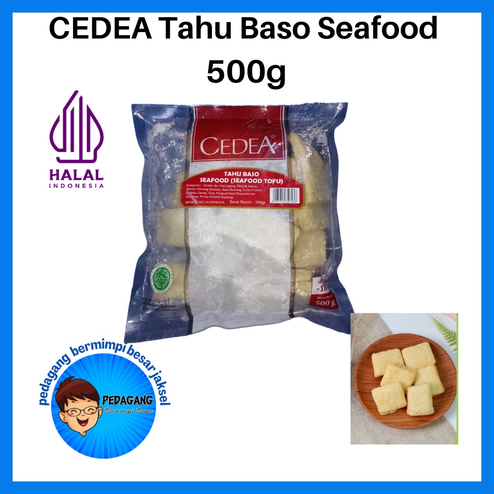 

CEDEA Tahu Baso Seafood 500g/ Tahu Bakso Seafood