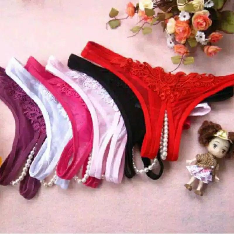 Celana Dalam G String mutiara