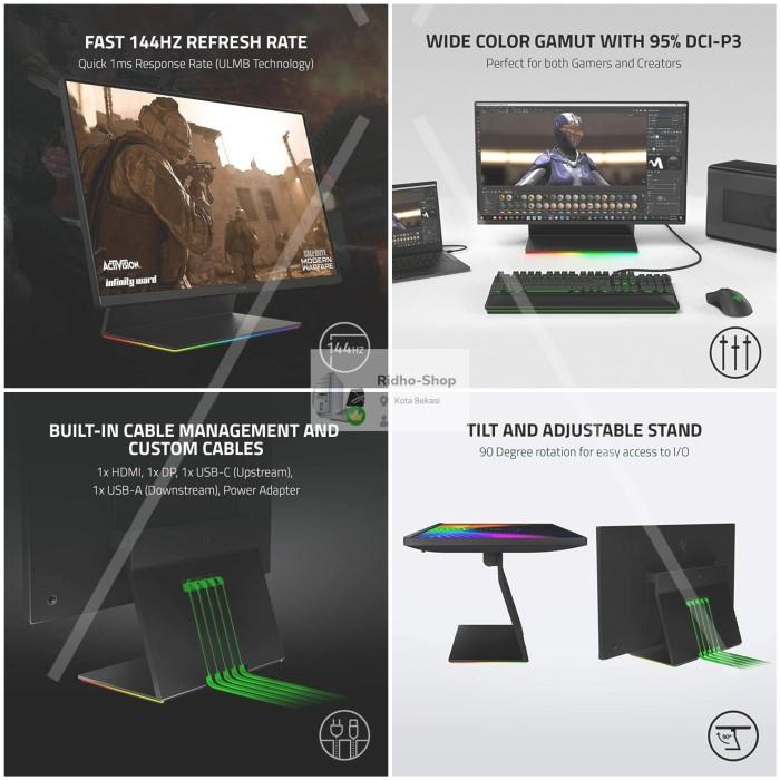 Razer Raptor 27" Gaming Monitor 144Hz WQHD IPS 1ms G-Sync + FreeSync