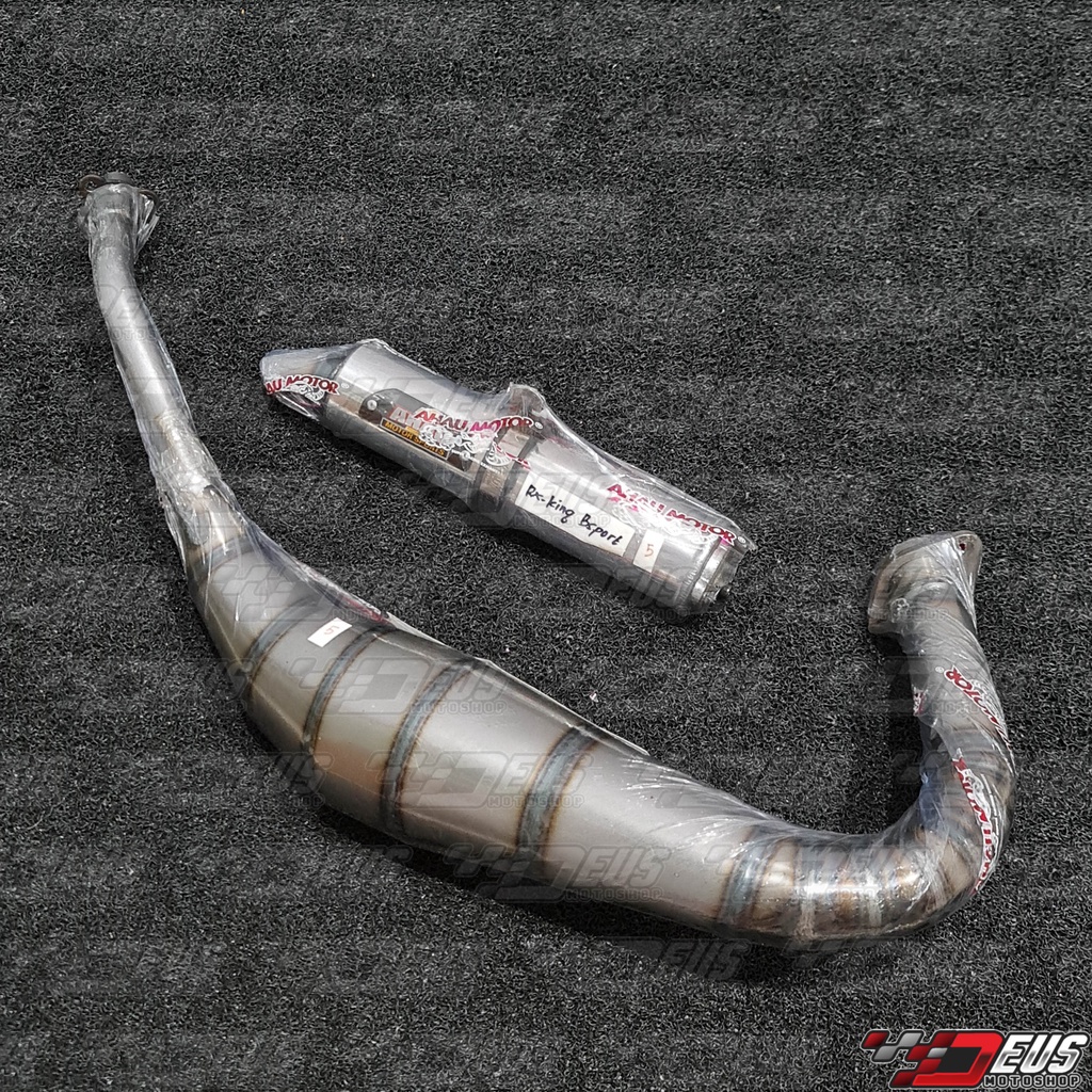 Knalpot Ahau 1 Rx King B Sport Plat Besi / Galvanis / Kenalpot Ahau1 Bsport-5