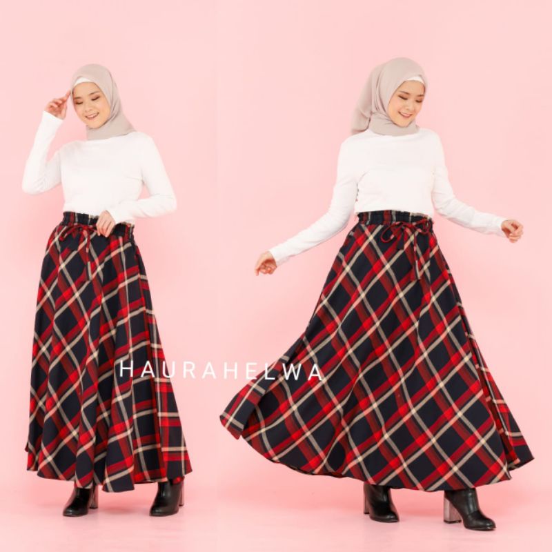 ROK PAYUNG FLANEL HAURAHELWA/ROK TARTAN UMBRELLA