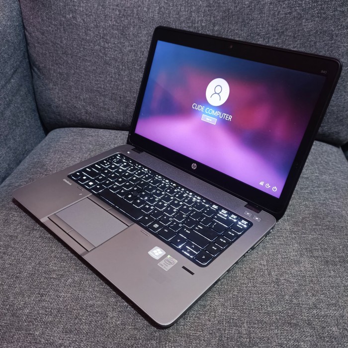 core i5 gen4/ ram 16gb/ SSD 512 / HP EliteBook 840 G1/ Laptop Bisnis