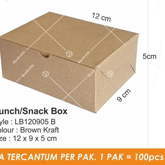 

❉ Dus Snack, Dus Kue, Snack Box, Box Makanan, Kotak Souvenir - LB120905 ℮