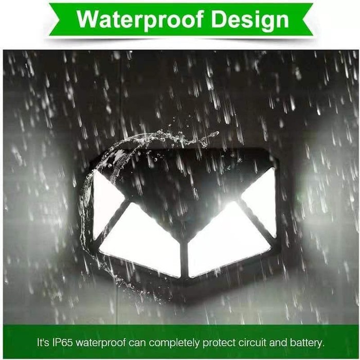 NEW Lampu Solar 100 LED  Wall Lights Waterproof