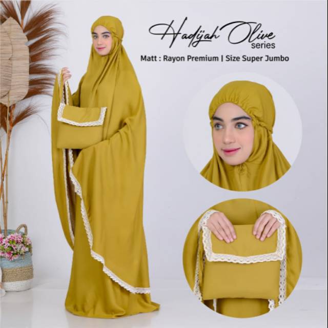 Mukena khadijah super jumbo