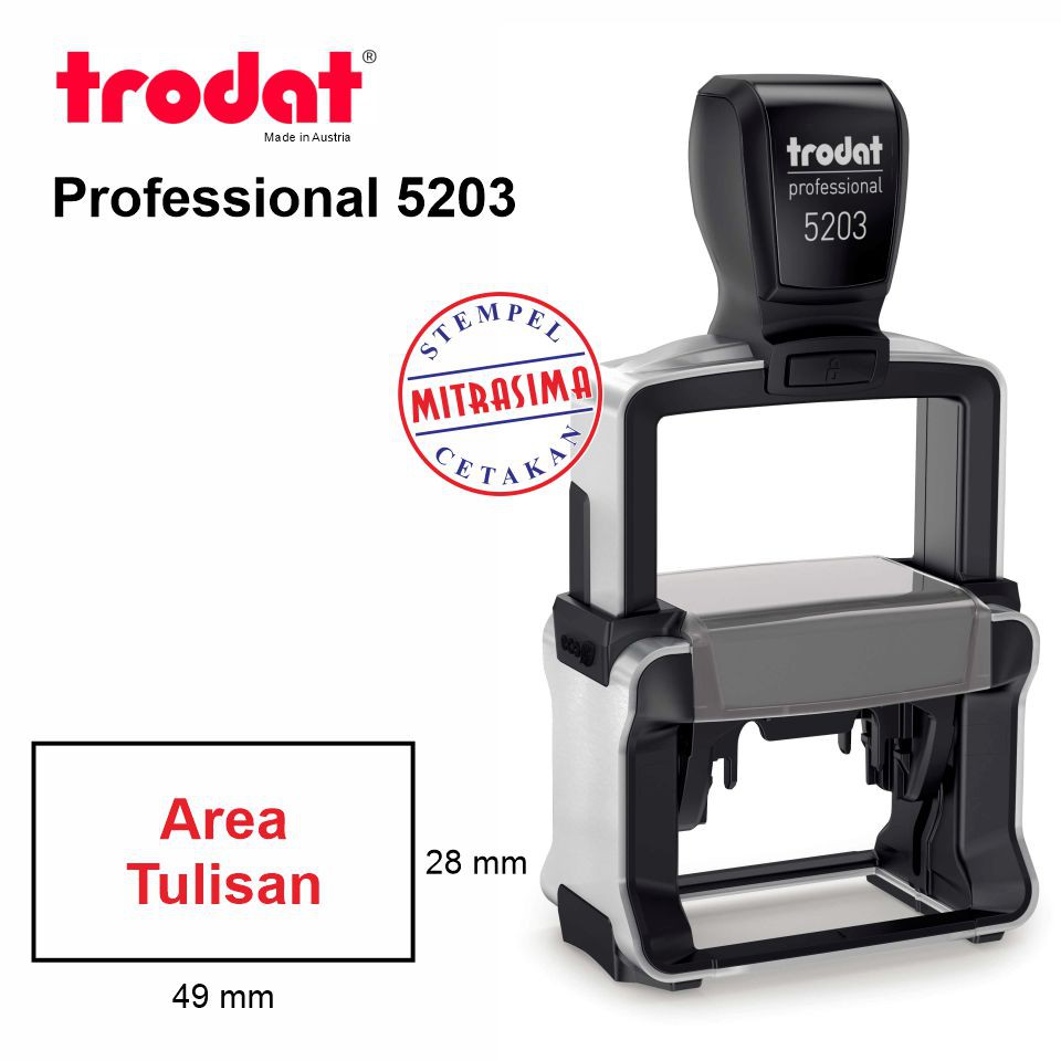 

Stempel Trodat 5203 ( Stempel Trodat Professional Model Persegi )