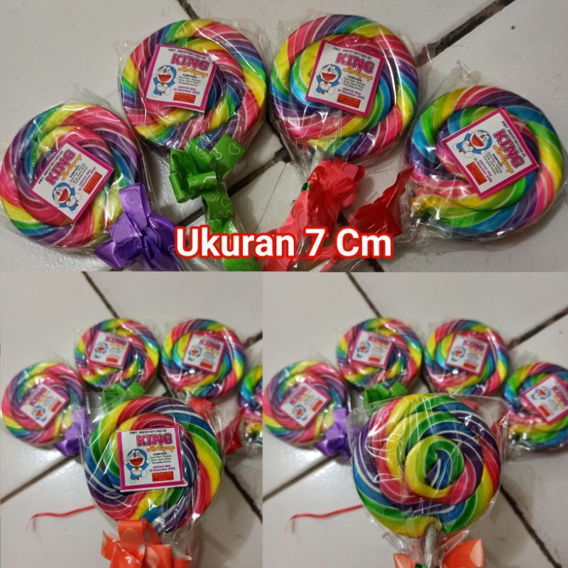 

PERMEN LOLIPOP 7 CM BULAT ISI 300 PCS (GROSIR PERKARTON)