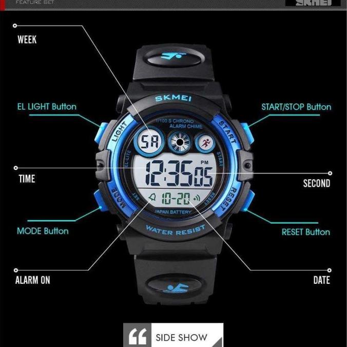 Jam Tangan Anak Anti Air SKMEI 1451 Original - Pink