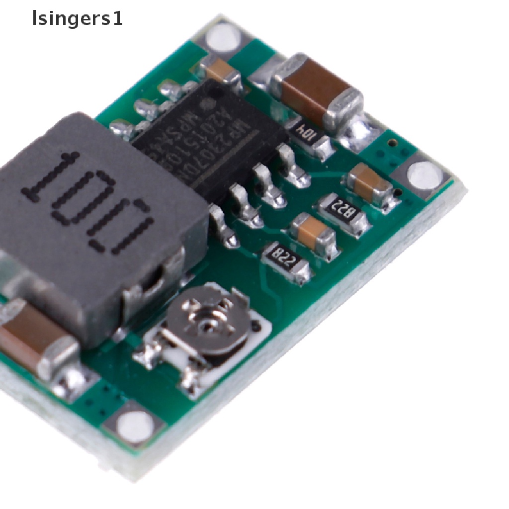 (lsingers1) Regulator Konverter step down Mini DC-DC 3A 5V-23V Ke 3.3V 6V 9V 12V