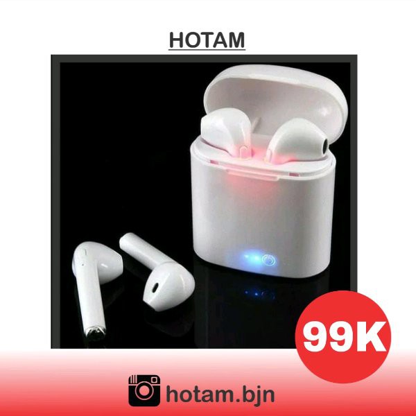Headset Bluetooth I7S