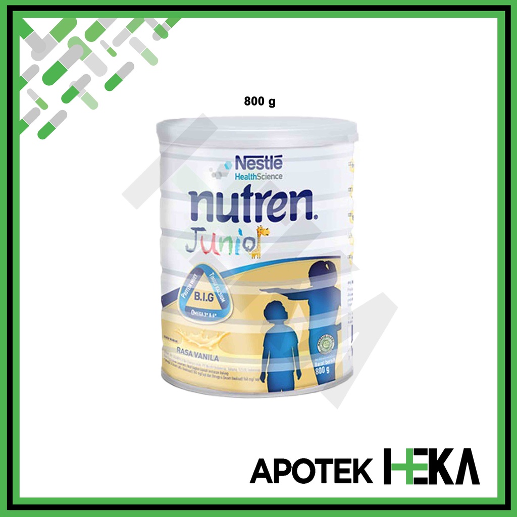 Nutren Junior 400 g / 800 g - Susu Formula Pertumbuhan Bebas Laktosa (SEMARANG)