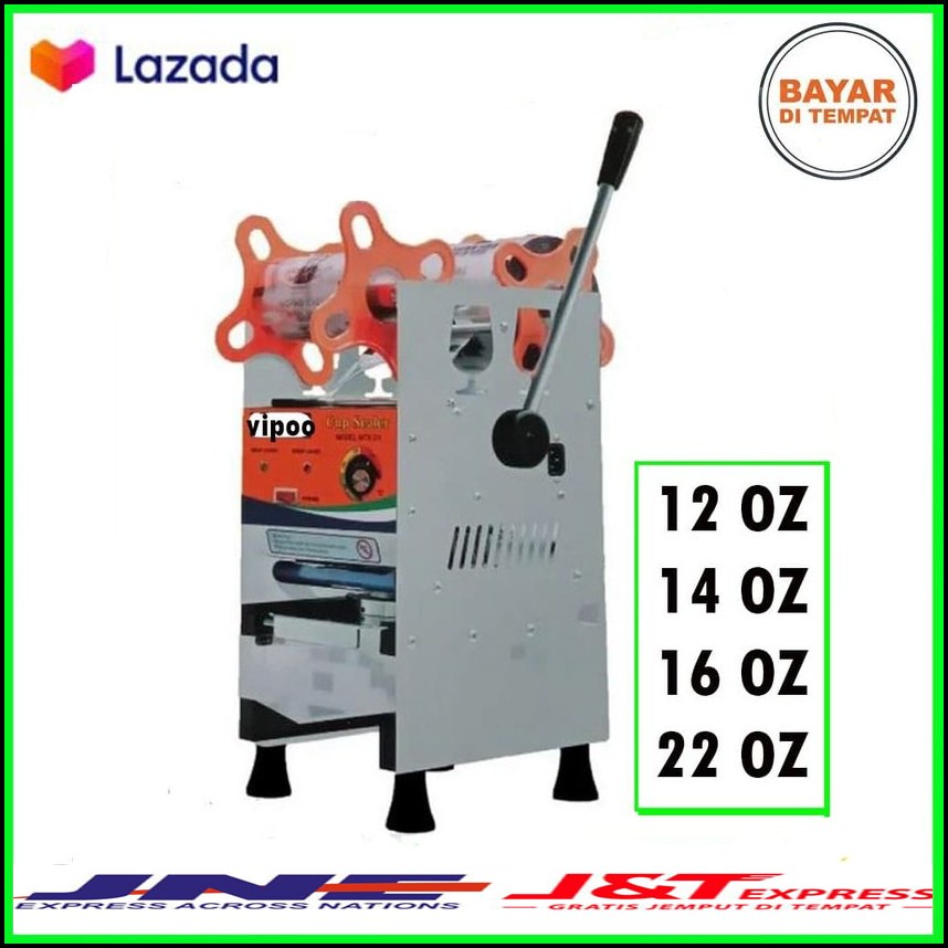 Vipoo Cup Sealer Machine V-D9 / Mesin Penyegel Gelas Minuman 22oz