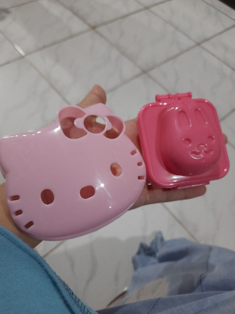 017 - Cetakan Pencetak Nasi Rice Bento Mold Telur Kelinci Rabbit Bunny