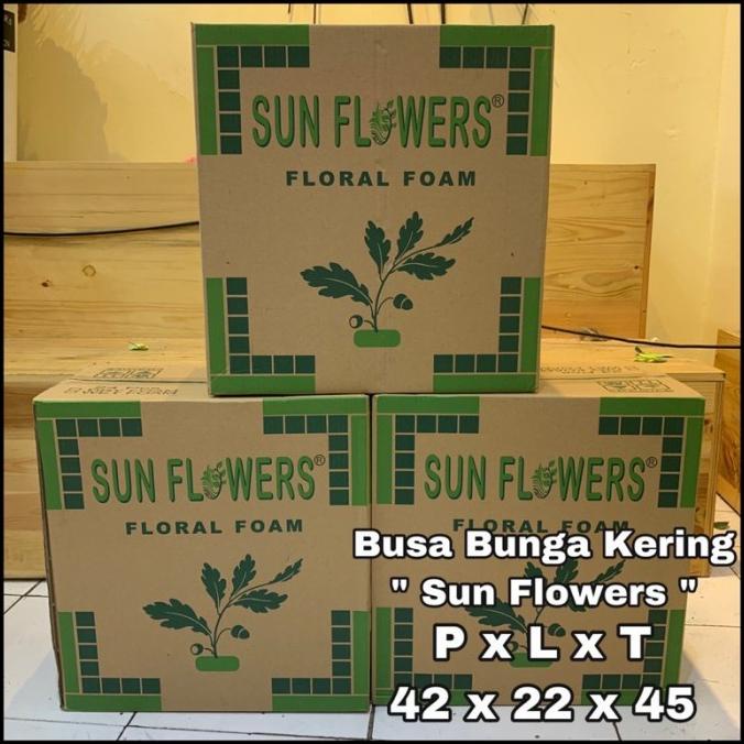 Floral Foam / Oasis / Busa Gabus Kering /Media Tanam Bunga Plastik