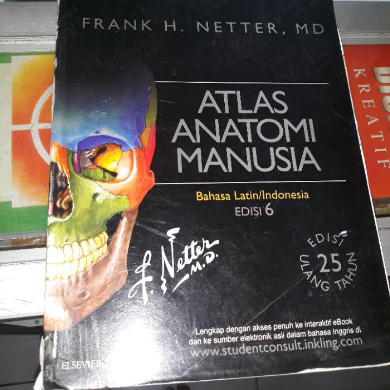 Jual Buku Atlas Anatomi Manusia Edisi 6 Frank H Netter | Shopee Indonesia