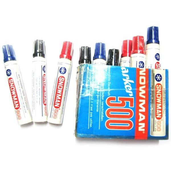 

Spidol Permanent Marker Jumbo 500 Snowman atk Limited