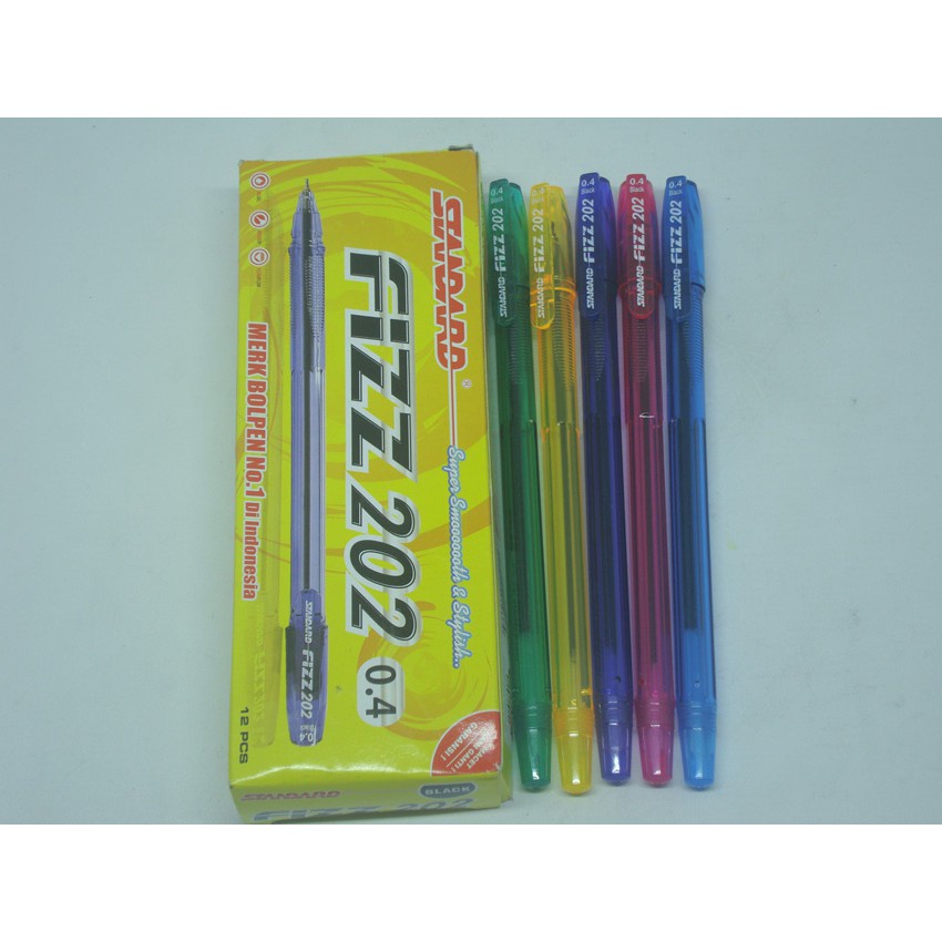 

BALLPOINT, BOLPEN, POLPEN, PULPEN STANDARD FIZZ 202 HTM