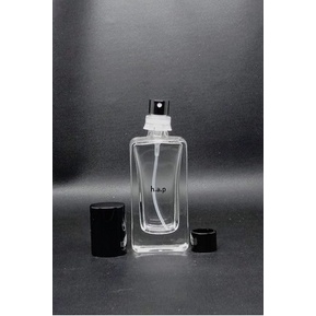 Botol Parfum Press V32652 30ml Easypum+Ring Hitam Tutup Hitam mini Nonfull Lusinan