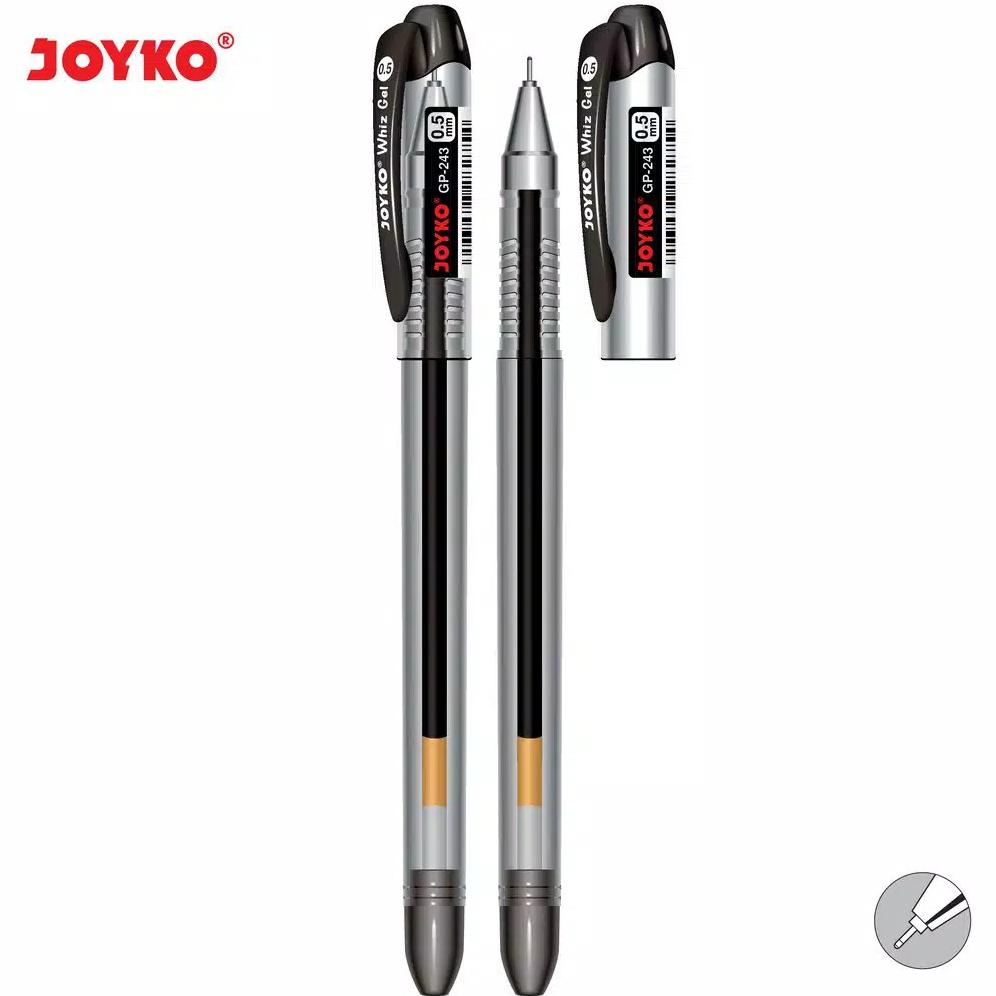 

Pulpen Gel / Bolpoin Gel Joyko Whiz Gel GP-243 - 0.5 mm