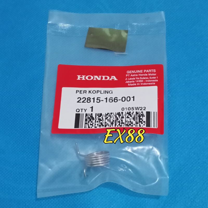 PIR PER AS STUT TUAS KOPLING SUPRA XX V / WIN ORIGINAL 22815-166-001 SPRING CLUTCH LEVER