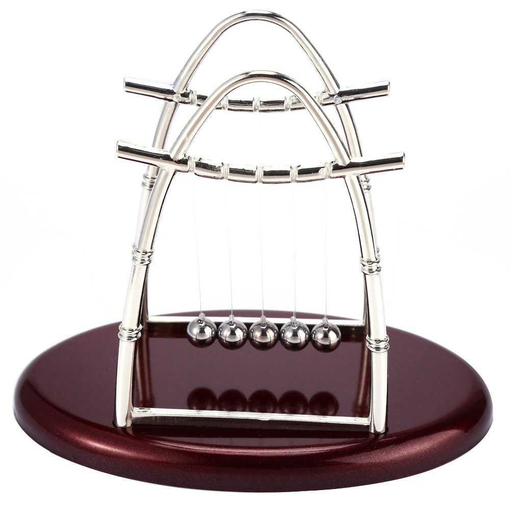 TG-MA Balance Ball Pajangan Meja Pendulum Newton Model Arched - ZY02