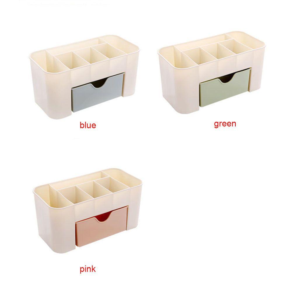 Solighter Makeup Organizers Drawer Box Case Boxe Organizer Laci Kosmetik