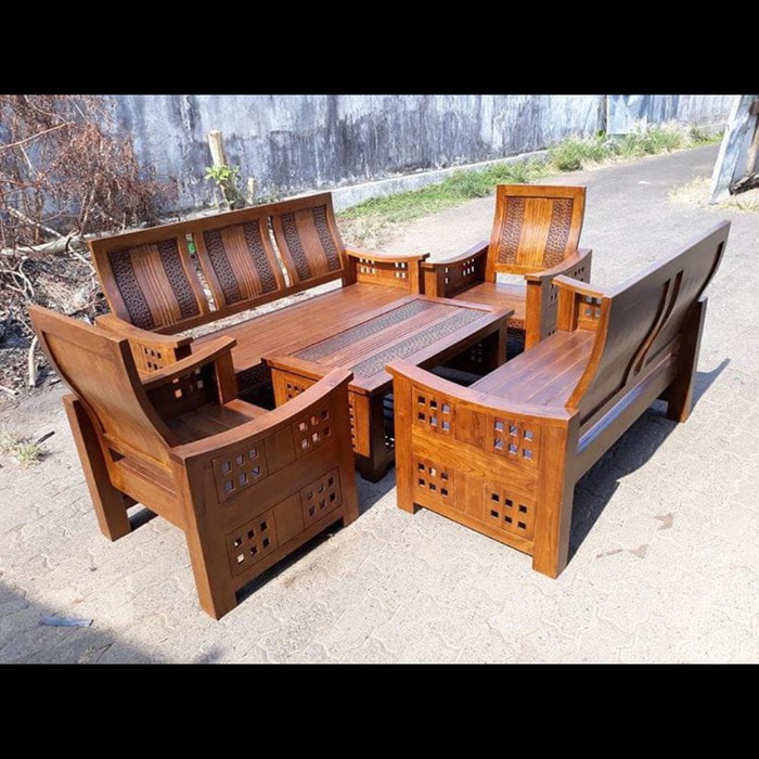 Kursi Tamu Jokowi 3211 Jati Mebel Jepara