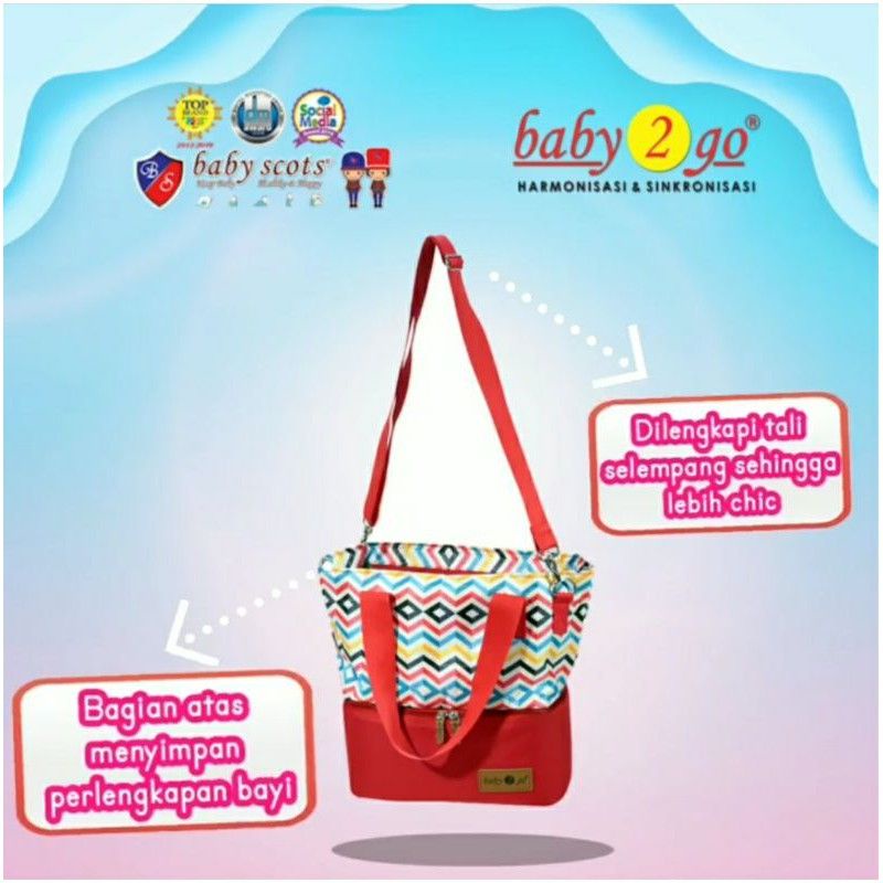 Baby 2 Go Cooler Bag And Thermal Tas Penyimpan Asi  Panas Dingin