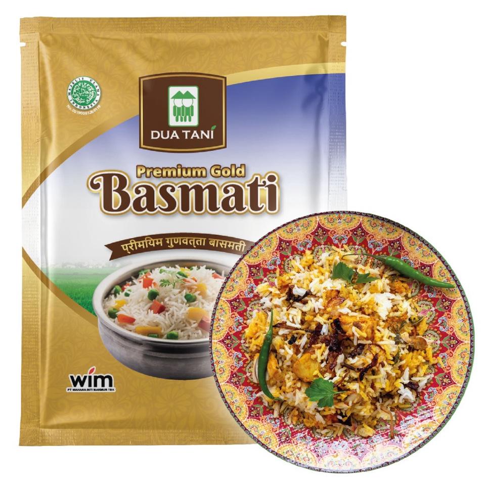 

9.9 SALE Beras Basmati Dua Tani 1kg- HALAL Cocok Untuk Nasi Kebuli .,..,.,,,,.,