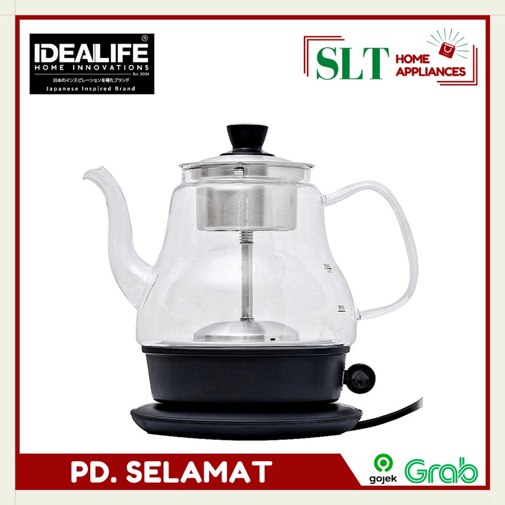 IDEALIFE - Teko Pembuat Teh (Tea Filter) IL-113 Teko Listrik Tea Maker