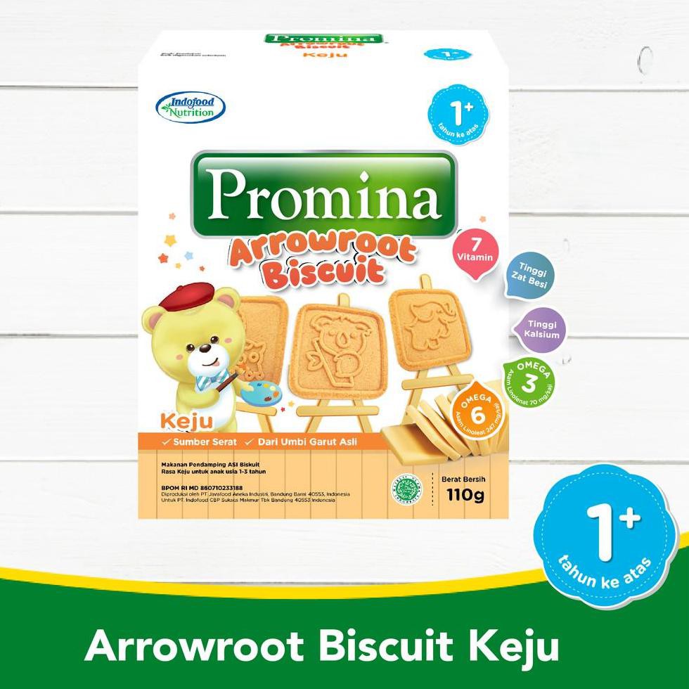 

Diskon Spesial!! Promina Cookies Arrowroot Coklat New 110 g x 1Pcs + Promina Cookies Arrowroot Keju