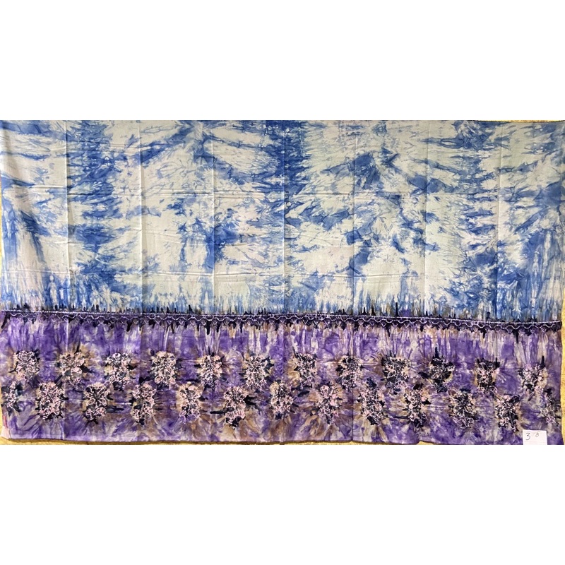 kain sasirangan warna pastel warna kalem