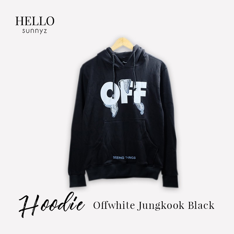 bts jungkook black hoodie